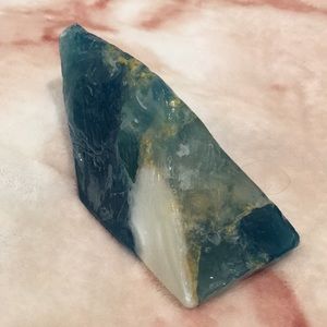 Aquamarine Scented Soap Rocks Hand Soap 6 oz NWT